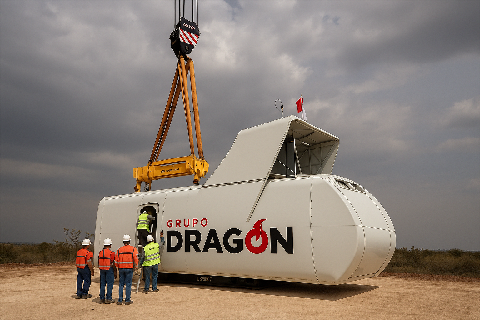 Construcción de centrales eléctricas llave en mano por Grupo Dragón en México